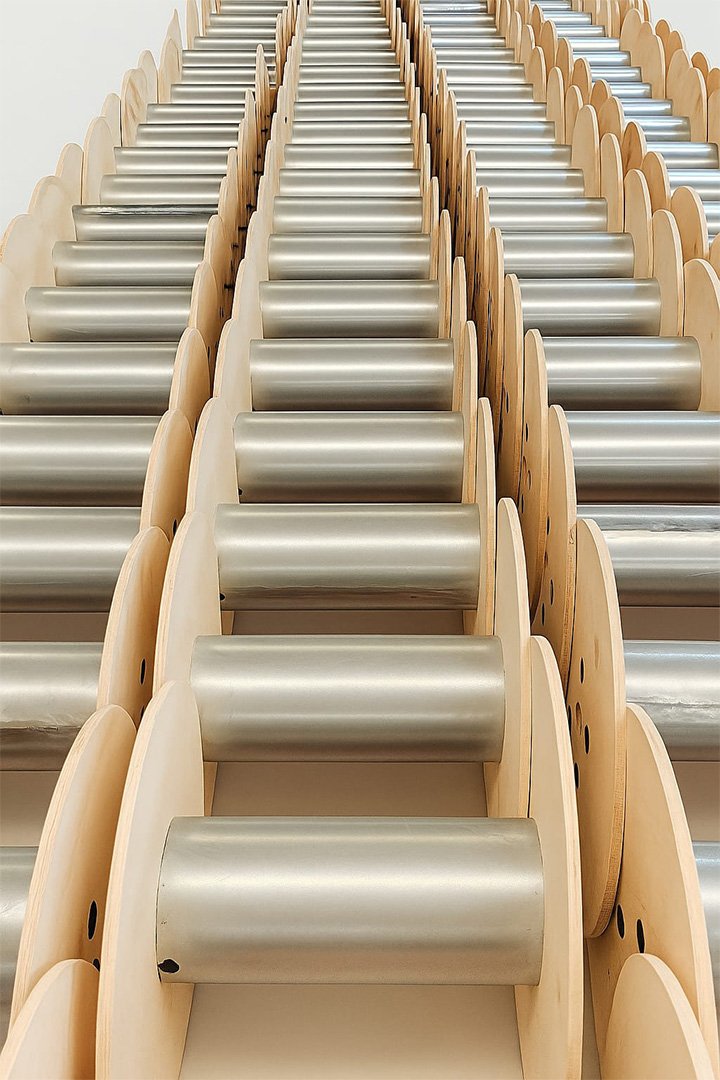 Karton Göbekli Kontrplak Makaralar